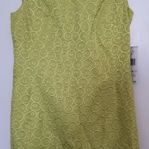 Lime peel. Nine West dress  Size 6